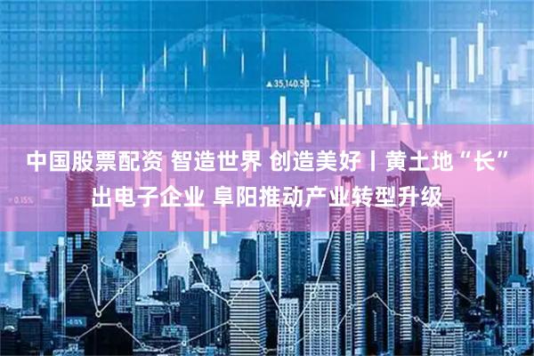 中国股票配资 智造世界 创造美好丨黄土地“长”出电子企业 阜阳推动产业转型升级