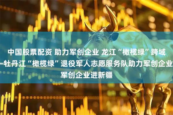 中国股票配资 助力军创企业 龙江“橄榄绿”跨域赋能——牡丹江“橄榄绿”退役军人志愿服务队助力军创企业进新疆